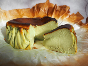 Basque Cheesecake, Pistachio